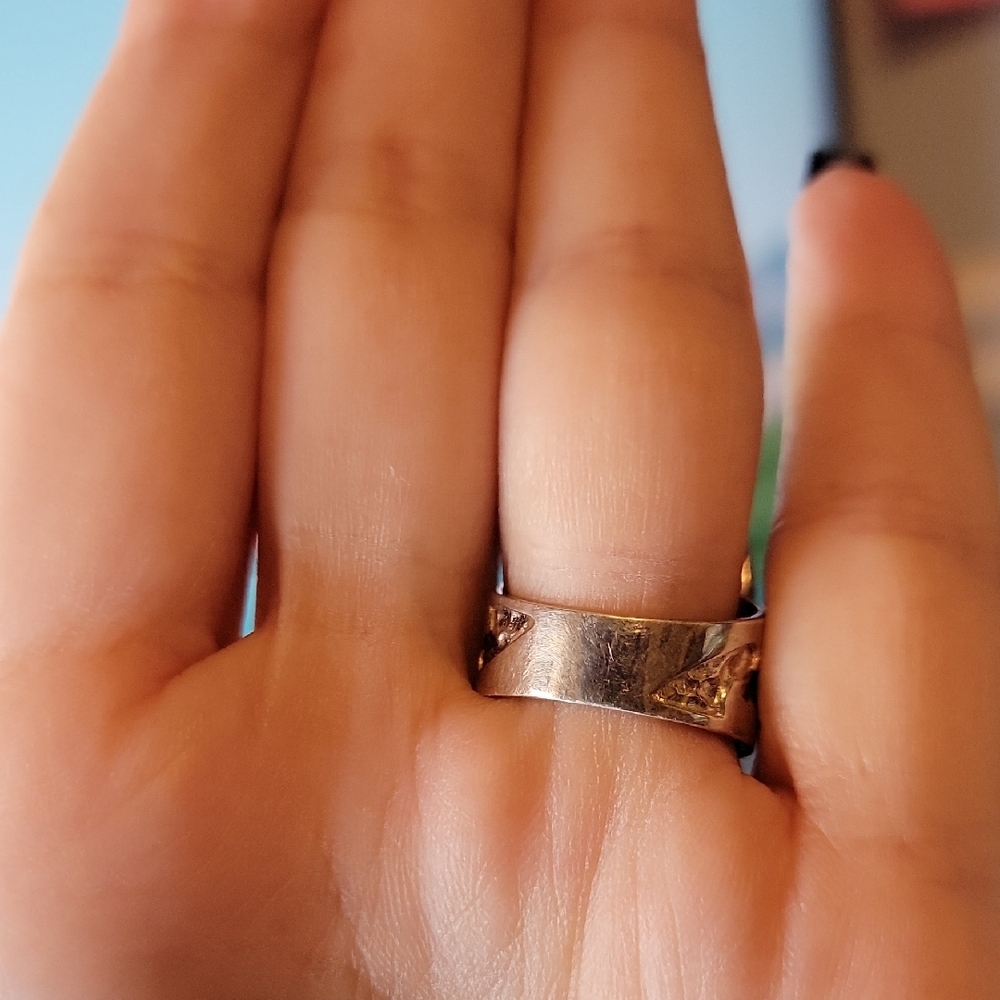 Vintage Jay King Desert Rose Trading Southwestern Sterling Silver Ring - Picture 8 of 11